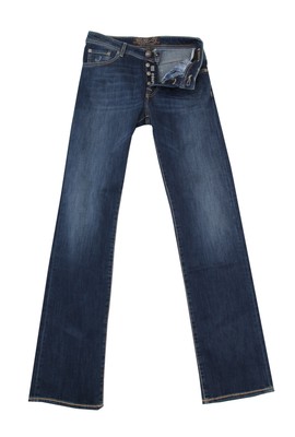Jacob Cohën Blau Solid Jeans - Slim - (JC710245)