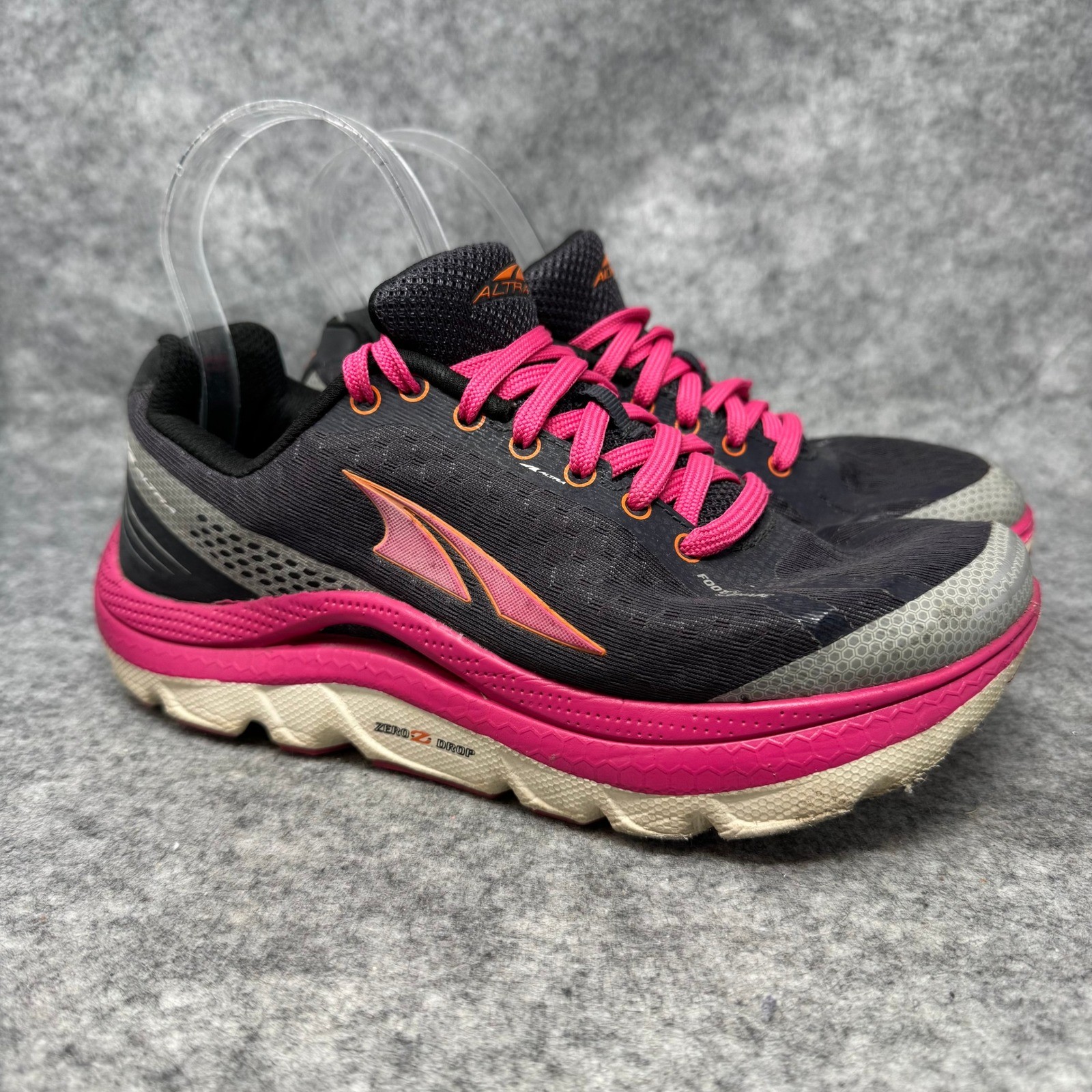 Scarpe da corsa Altra Zero Drop Paradigm 2.0 donna taglia 7 rosa nero comode