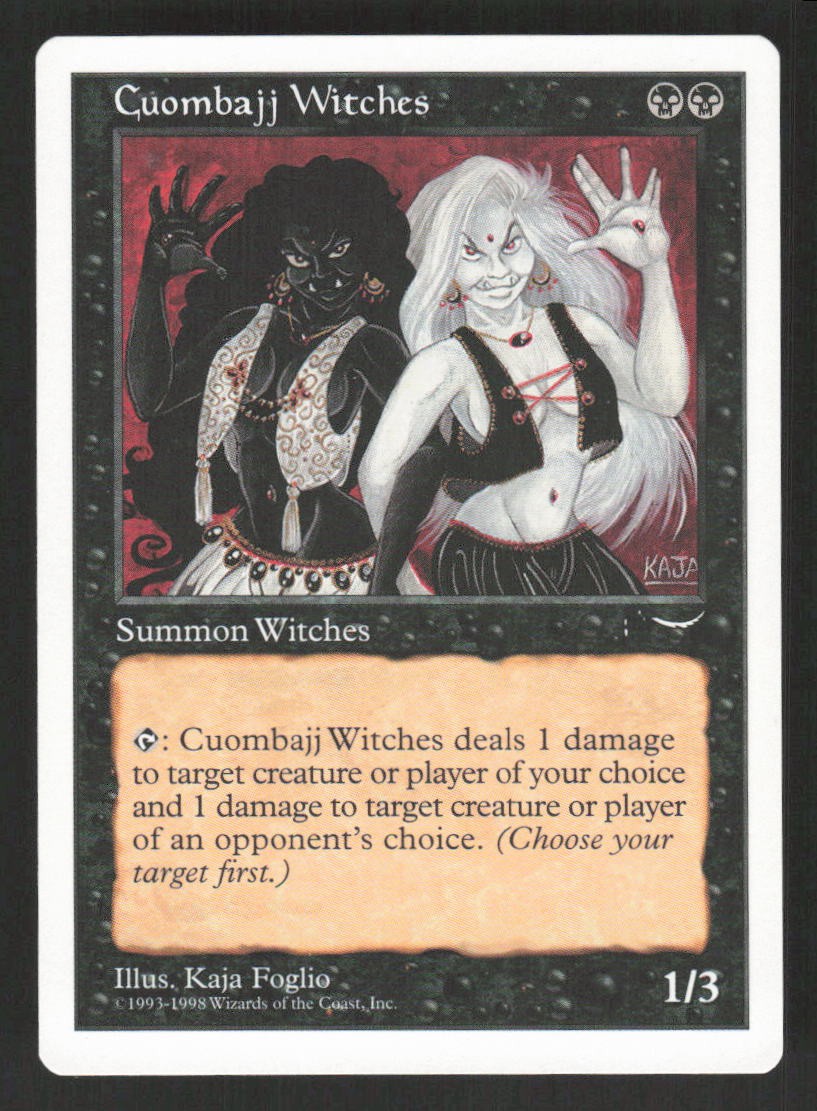 MTG Magic The Gathering Anthologies Cuombajj Witches