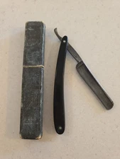 Vintage John Primble Belknap Blue Grass Straight Razor 1032 5/8 W Original Box