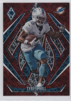 2024 Panini Phoenix Red Lazer /199 Tyreek Hill #144 1kv1