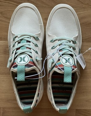 Hurley  Castaic  Women s Colorful Sneaker Beige Size 8