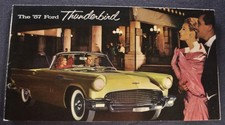 1957 Ford Thunderbird Brochure Folder Reprint