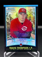 TRAVIS THOMPSON 2001 Bowman Chrome RC Rookie Refractor #318 Cincinnati Reds