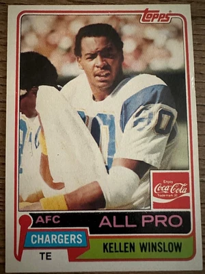 1981 Topps Kellen Winslow #150 RC Rookie VINTAGE Hall of Fame TE - Bild 1 von 2