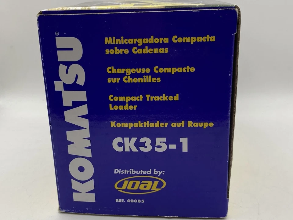 JOAL KOMATSU CK35-1 Minipala Cingolata 1:25 macchine da costruzione diecast - Immagine 2 di 4