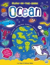 Lisa Regan Glow-In-The-Dark Ocean Sticker Activity Book (Paperback)
