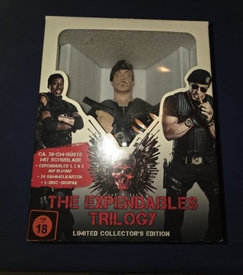 The Expendables Trilogy Büste Blu-ray NEU!
