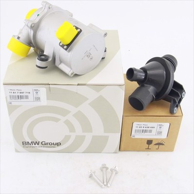 OEM Electric Water Pump &Thermostat 11538635689 11518635089 For BMW 2.0T N20 US