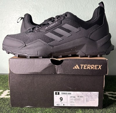 US Men s 9 - Adidas TERREX AX4  Black Carbon  HP7388, Hiking Shoes
