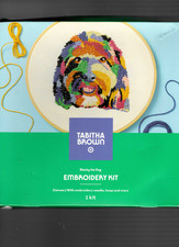 Tabitha Brown - Blacky The Dog - Embroidery Kit