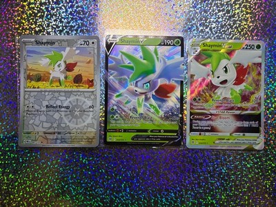 Pokemon TCG Brilliant Stars: Full Art 014/172 Shaymin VSTAR; 013/172 Shaymin V