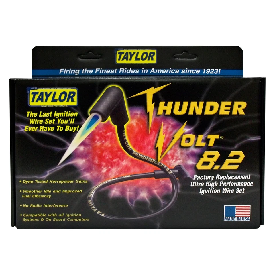 For Ford Fiesta 2011-2015 Taylor Cable 82249 ThunderVolt 8.2mm Ignition Wire Set — 第 2/2 张图片