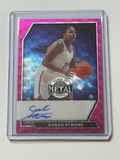 Marketplace image: 2026 Leaf Metal Women Of Sport Auto Pink SuperFractor   Sarah Strong 1/1