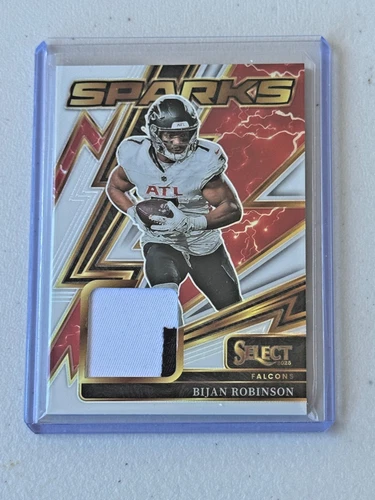 2025 Panini Select Bijan Robinson Sparks Prizm /99 #SPK-BRN