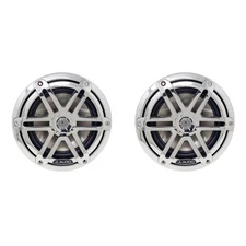 JL Audio M3-650X-S-CR 6.5" 2-Way Marine Coaxial Speakers Chrome Sport Grilles