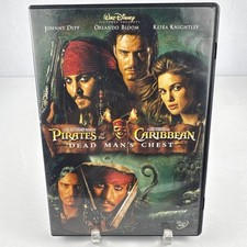 Pirates of the Caribbean: Dead Man's Chest DVD, 2006 Orlando Bloom Johnny Depp