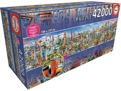 NEW EDUCA Jigsaw Puzzle 42000 Pieces 14+ Ages Around The World | eBay
