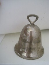 Reed And Barton Bell Inscribed LOW PUTTS Christmas 1986 Vintage