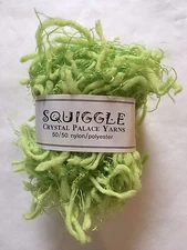 Crystal Palace Yarns Squiggle #4705 - Pippin Green - Great CarryAlong!