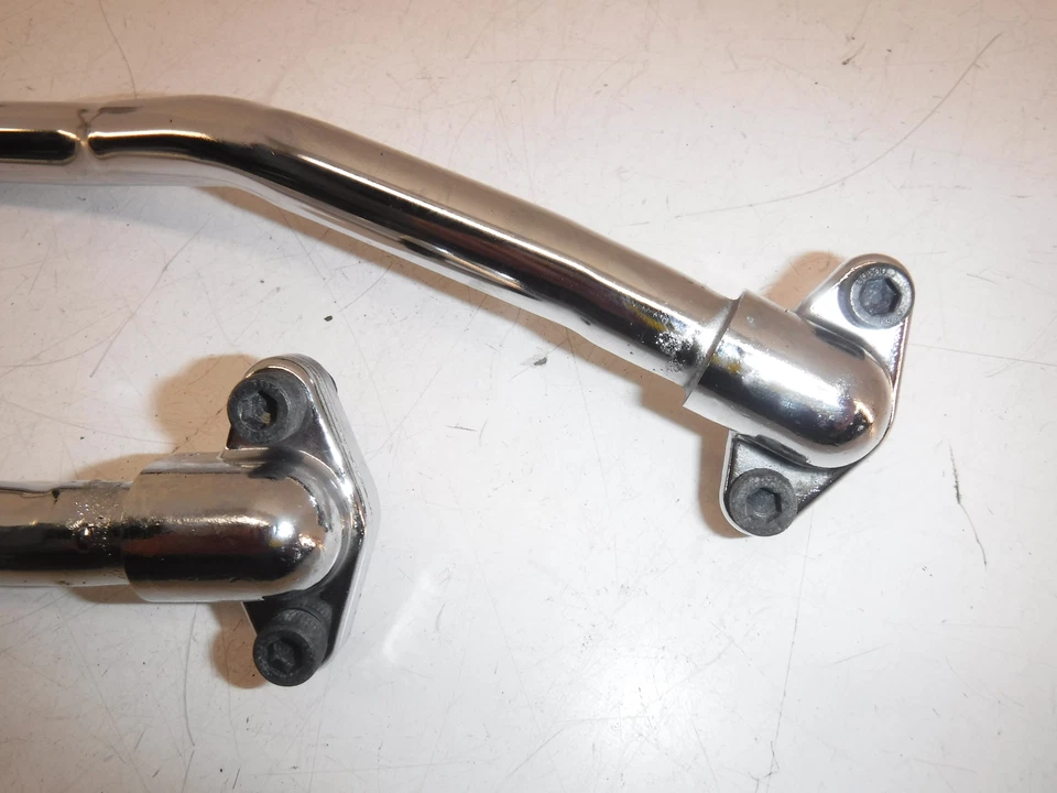 08-14 yamaha road star s 1700 silverado ENGINE MOTOR OIL PIPE LINES HARD LINE - Imagem 2 de 4