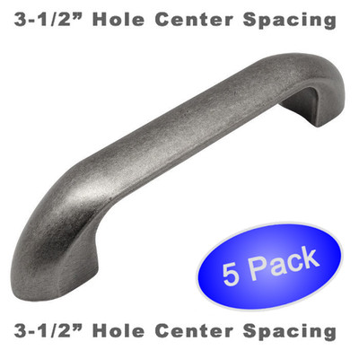 *5 Pack* Cosmas Cabinet Hardware Weathered Nickel Handle Pulls #540-3.5WN