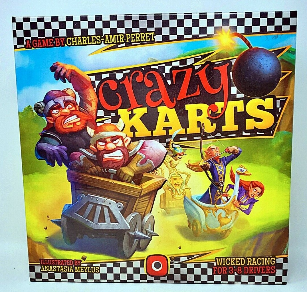 Crazy Karts Board Game