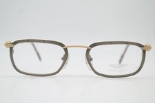 Vintage Eyeglasses ASTON MARTIN AM 31 Silver Gold Oval Eyeglasses Frames Eyeglasses