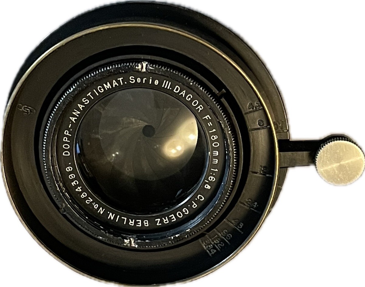 Rare C.P.Goerz Berlin Nr. 284399 Dopp-Anastigmat.Serie III Dagor