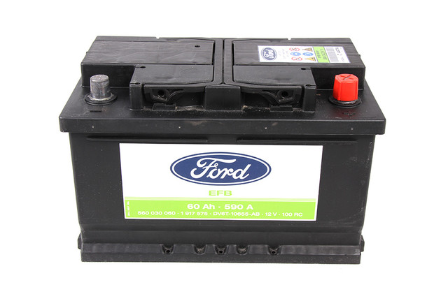 Original Ford Batterie 12V 60 Ah - 590 A Starterbatterie NEU 1917575 ...
