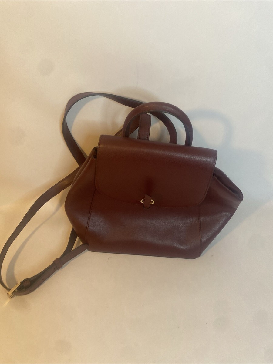 Kate Spade Backpack Purse Burgundy Medium | eBay display picture 2
