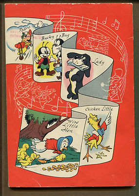 Walt Disney's Silly Symphonies #1 - Mickey Mouse - 1952 (Grade 4.5