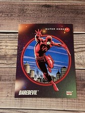 Tarjeta coleccionable Daredevil 1992 Impel Marvel Universe Serie III #20 Super Heroes