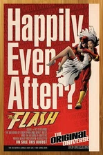 1998 DC Comics The Flash Print Ad/Poster Linda Park Wedding Promo Pop Art 90s