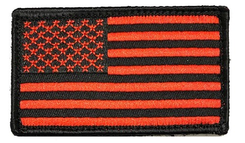 Tactical USA Flag Patch ACU BDU Forest Desert Hook and Loop Backing Patch - 第 19/24 張圖片