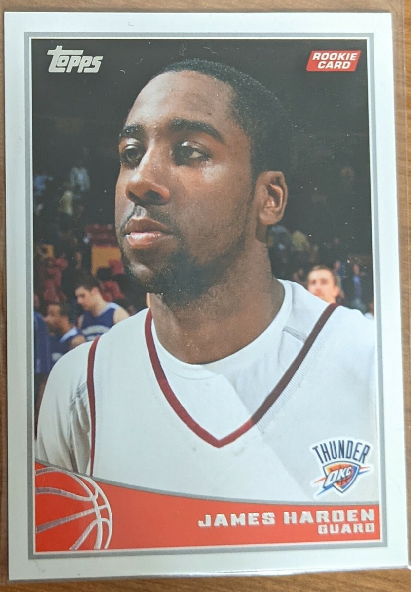 James Harden Topps 2009-10 Rookie Card Raw | eBay