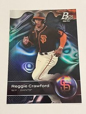 2023 Bowman Platinum Baseball #17 - Reggie Crawford - San Francisco Giants