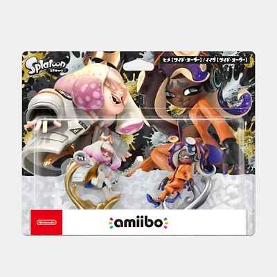 Presale Nintendo Splatoon amiibo Squid Sisters & Tentacles Set Set