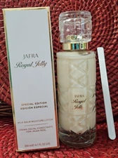 JUMBO Jafra Royal Jelly Milk Balm Moisture Lotion Facial 6.7 Fl Oz NEW & FRESH