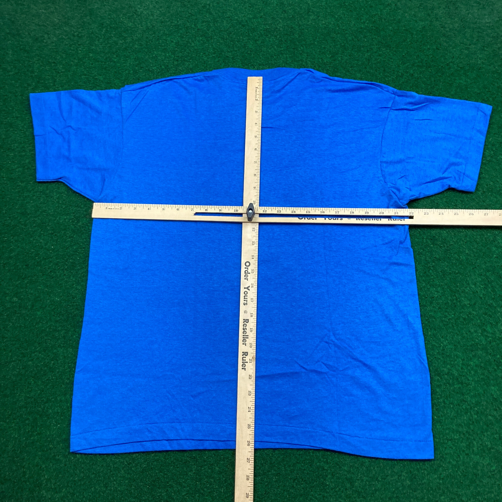 Vintage The Buddy Holly Story Shirt Mens XL Blue Victoria Palace Theatre 80s USA thumbnail 5