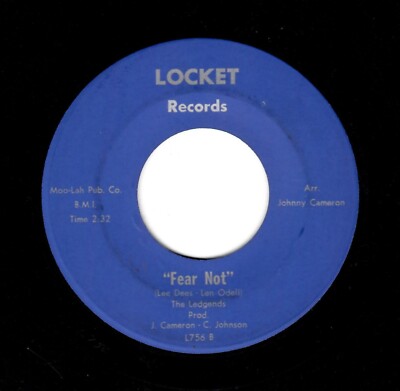 NORTHERN SOUL-LEDGENDS-FEAR NOT/GOTTA LET YOU GO-LOCKET 756