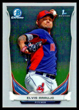 2014 Bowman Chrome Mini Factory Set #113 Elvis Araujo Cleveland Guardians