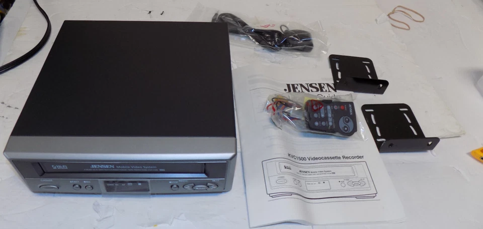 New in Box Jensen KVC1500 Stereo 4 Head Mobile VCR - Image 2 of 4