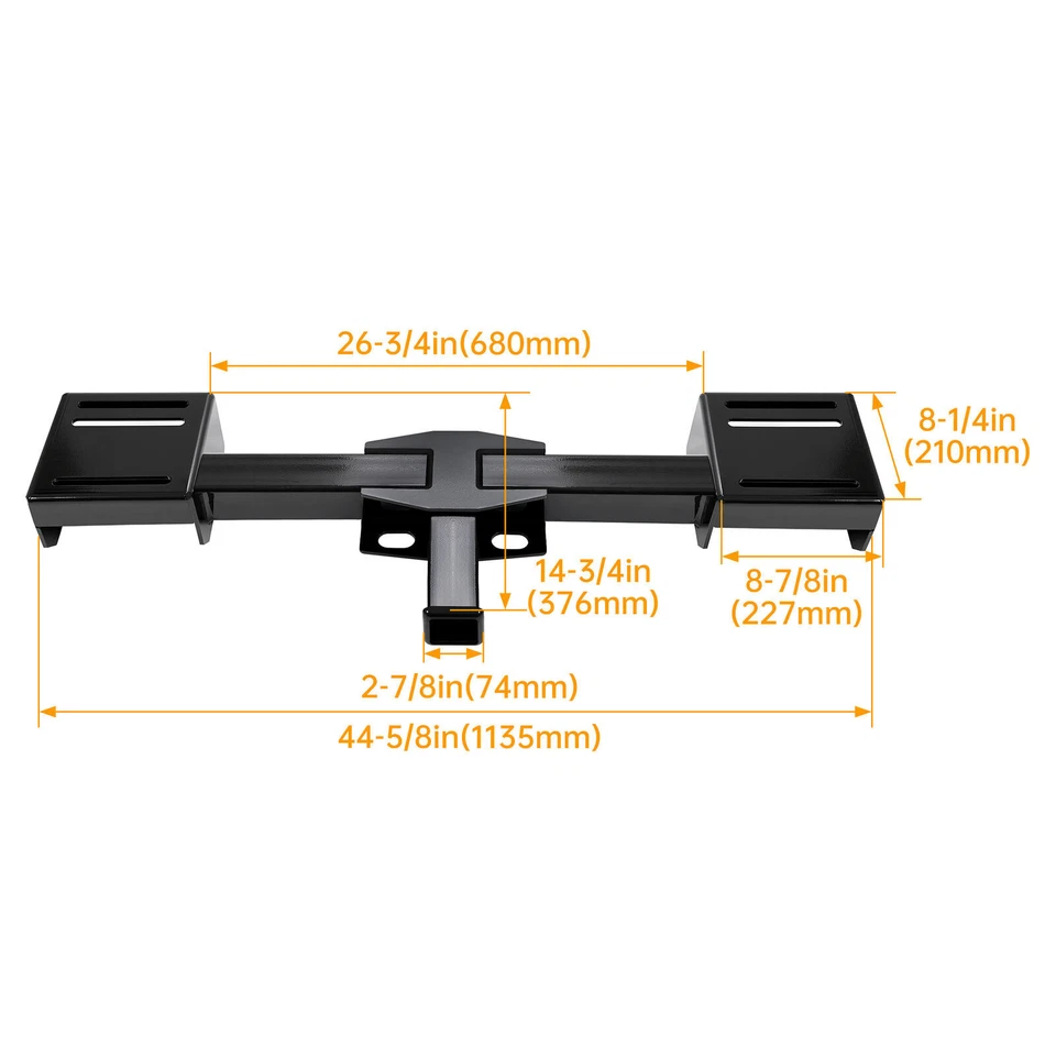 10000 lbs Service Truck Trailer Hitch For DODGE RAM 2500 3500 HD 5500 SLT - Imagem 3 de 4