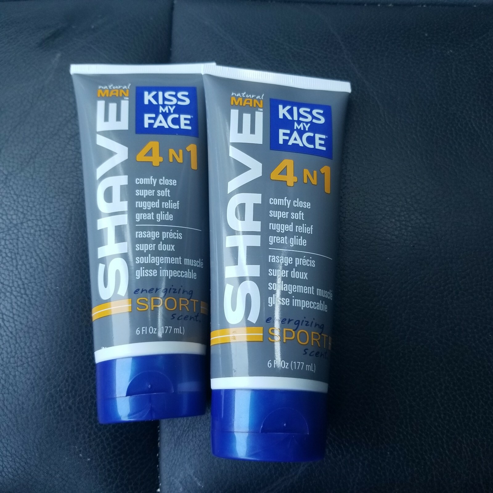 Lot of 2 Kiss My Face Shave 4 N 1 Energizing Sport Scent 6 o
