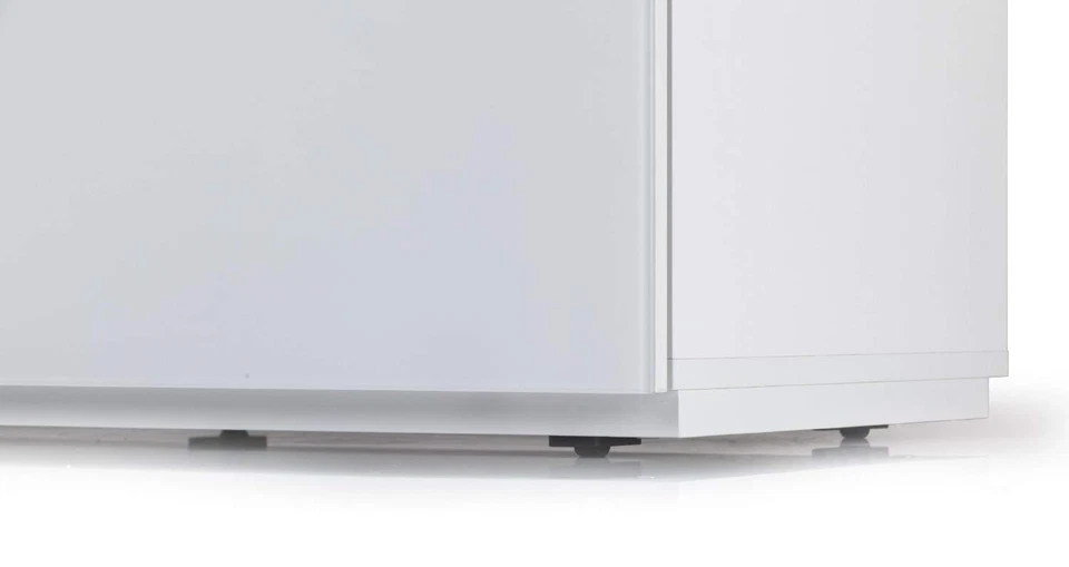 SONOROUS Studio ST-160B Soporte TV Madera y Vidrio con Ruedas Ocultas para Televisores 75" Foto 4 de 4