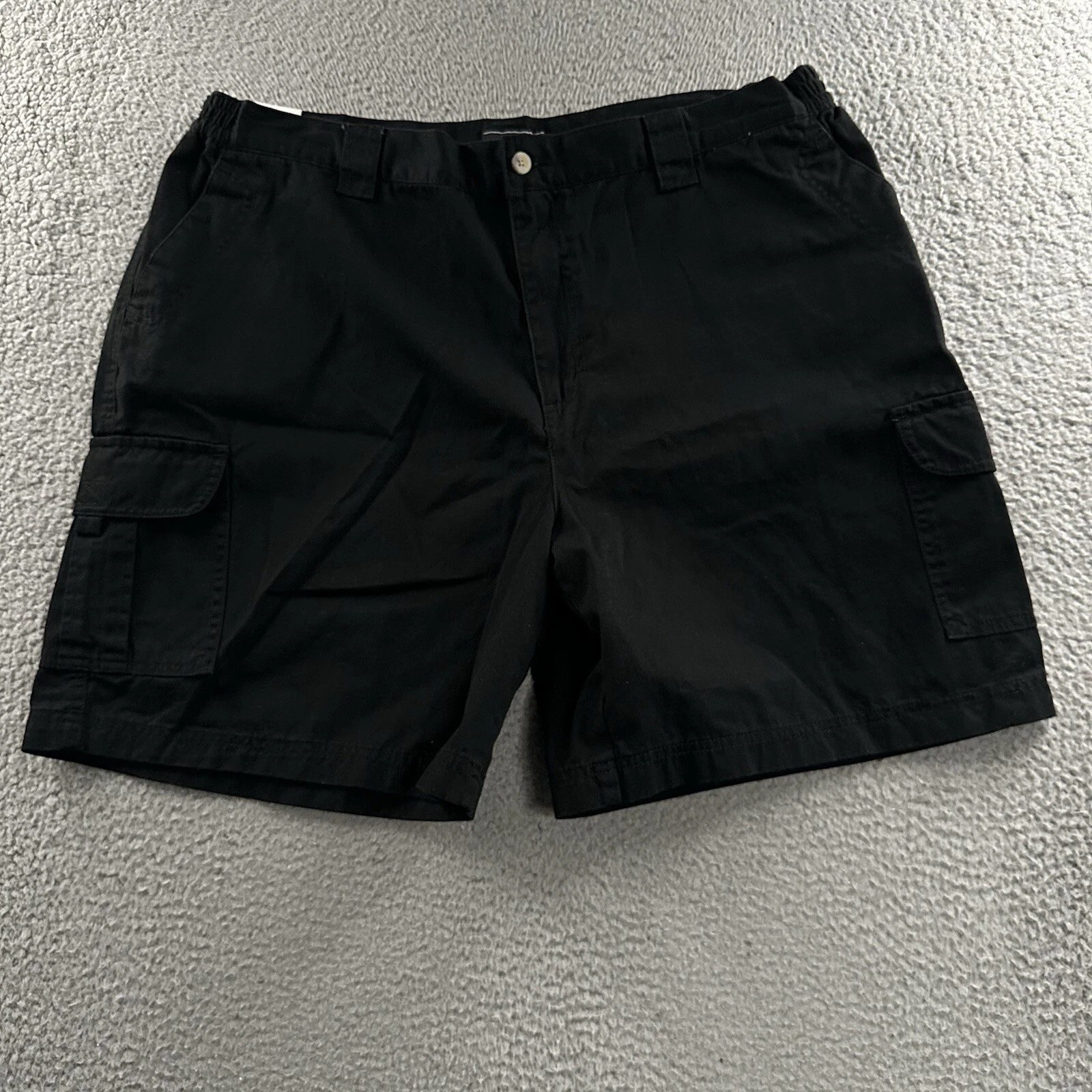 Architect Mens Shorts Black Size 40 Cargo 100% Cotton