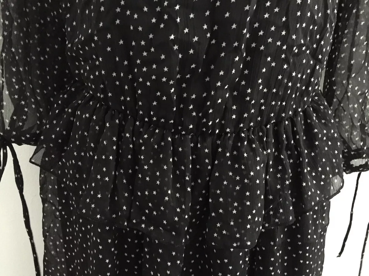 Zara top star dress