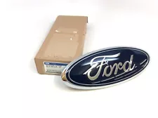 2011-2016 Ford Super Duty front chrome blue Oval Grille Emblem new OEM