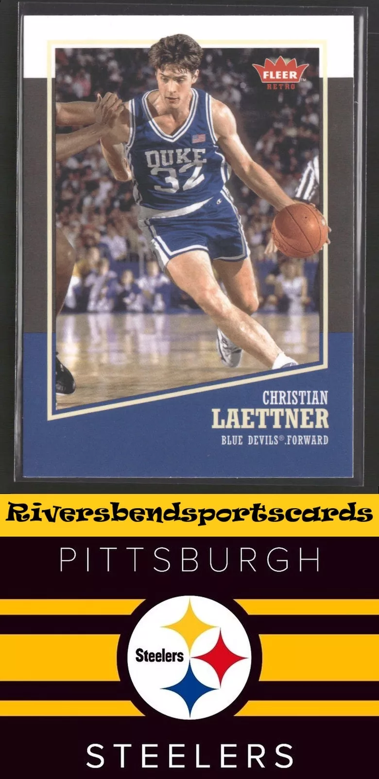 Christian Laettner trading card